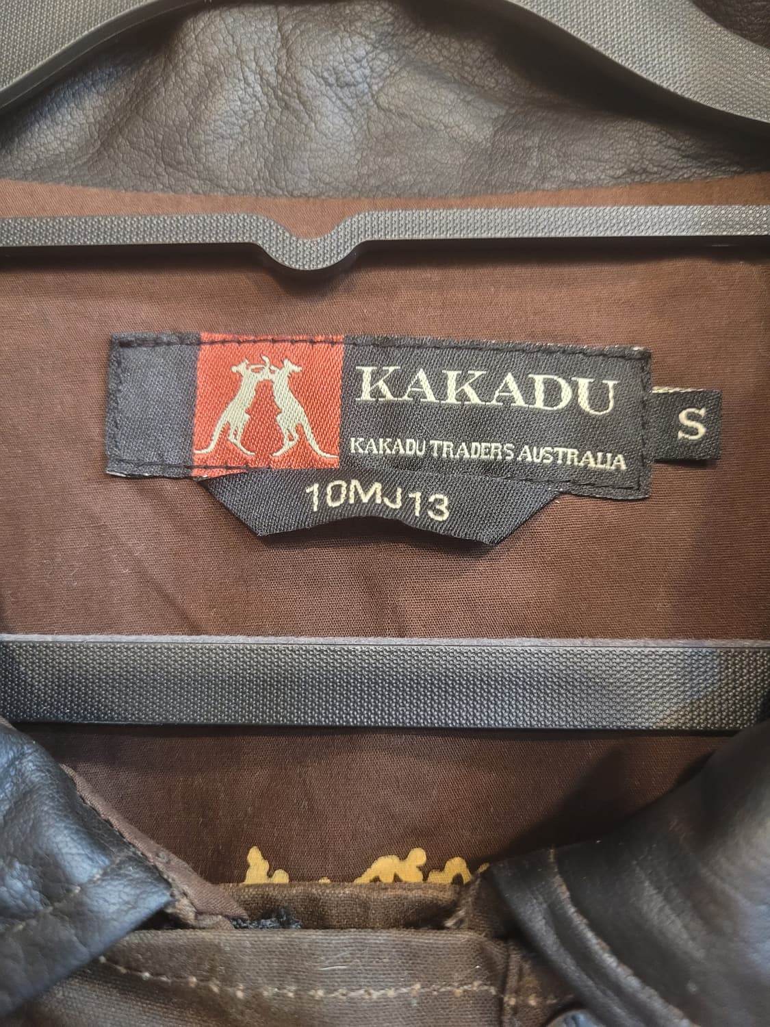 카카두 왁스 자켓 브라운 105 상품이미지3