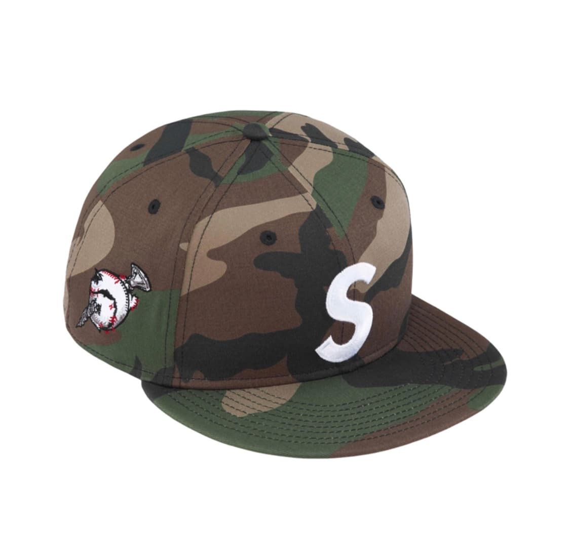슈프림 x 뉴에라 스크류 볼 우드랜드 카모 758(60.6cm) 상품이미지2