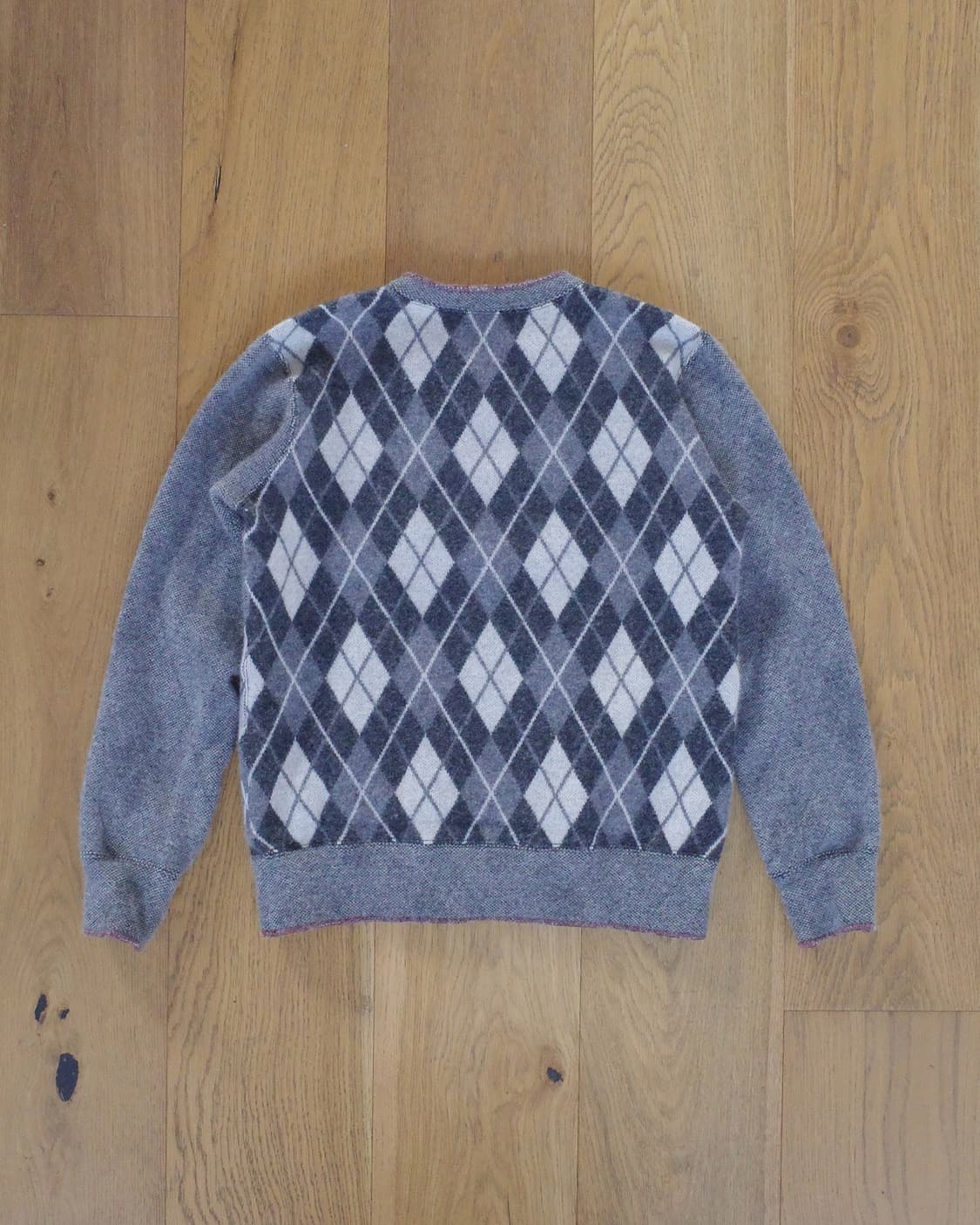 꼼데가르송 체크 니트 상품이미지2