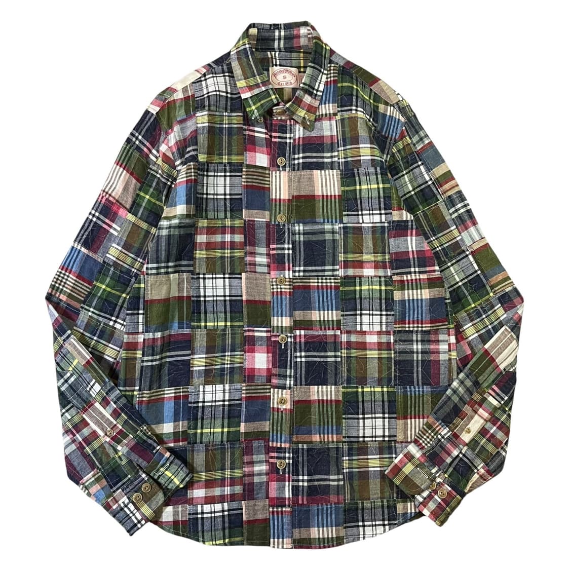 브룩스 브라더스 패치워크 셔츠 상품이미지1