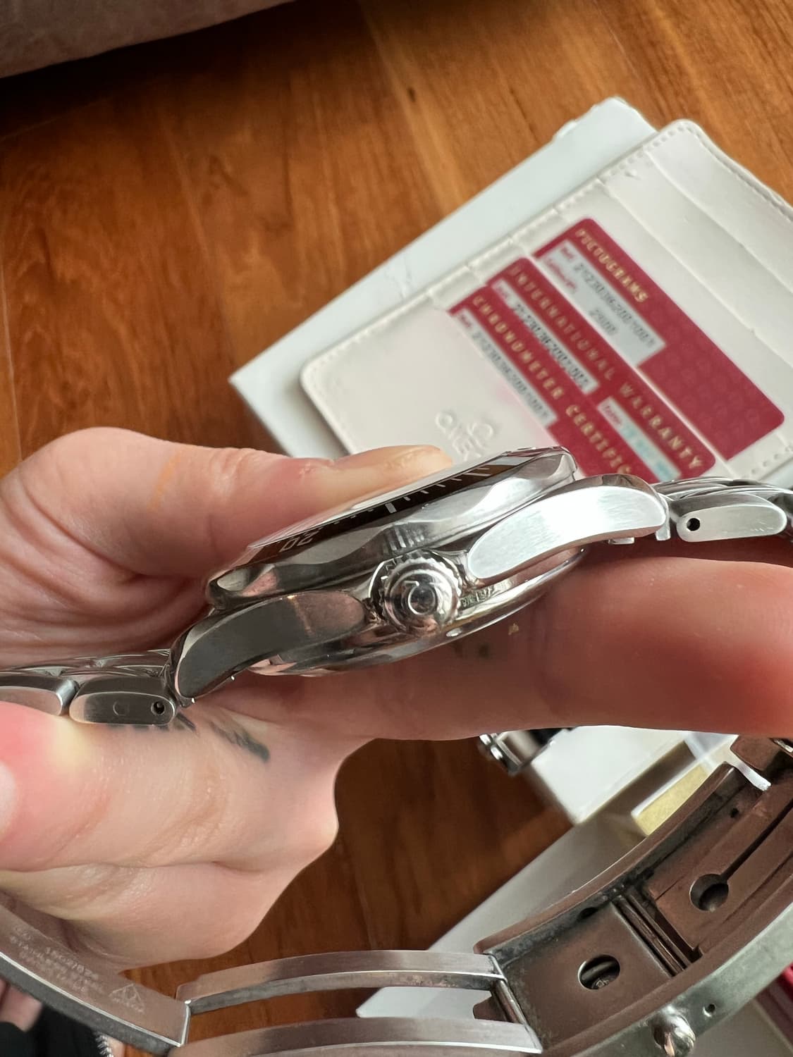 오메가 미드 36 씨마스터 오토매틱 검판 풀박 + 오버홀 상품이미지4