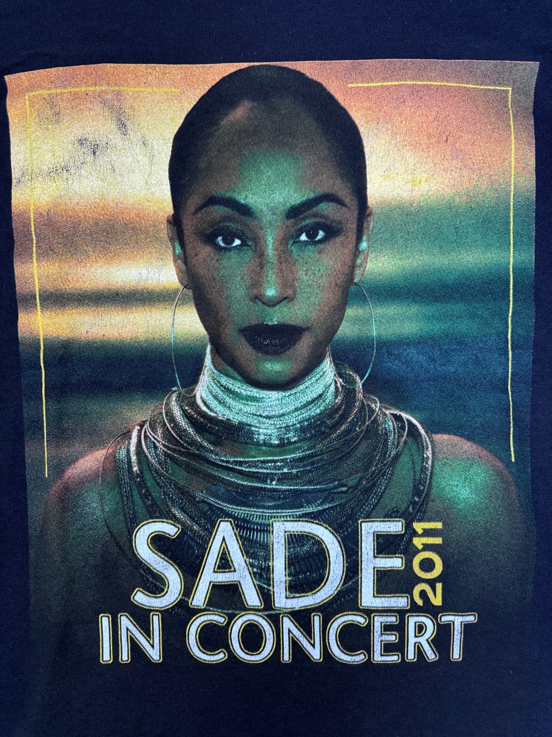 빈티지 샤데이 SADE 2011 IN CONCERT 밴드티 L 상품이미지2
