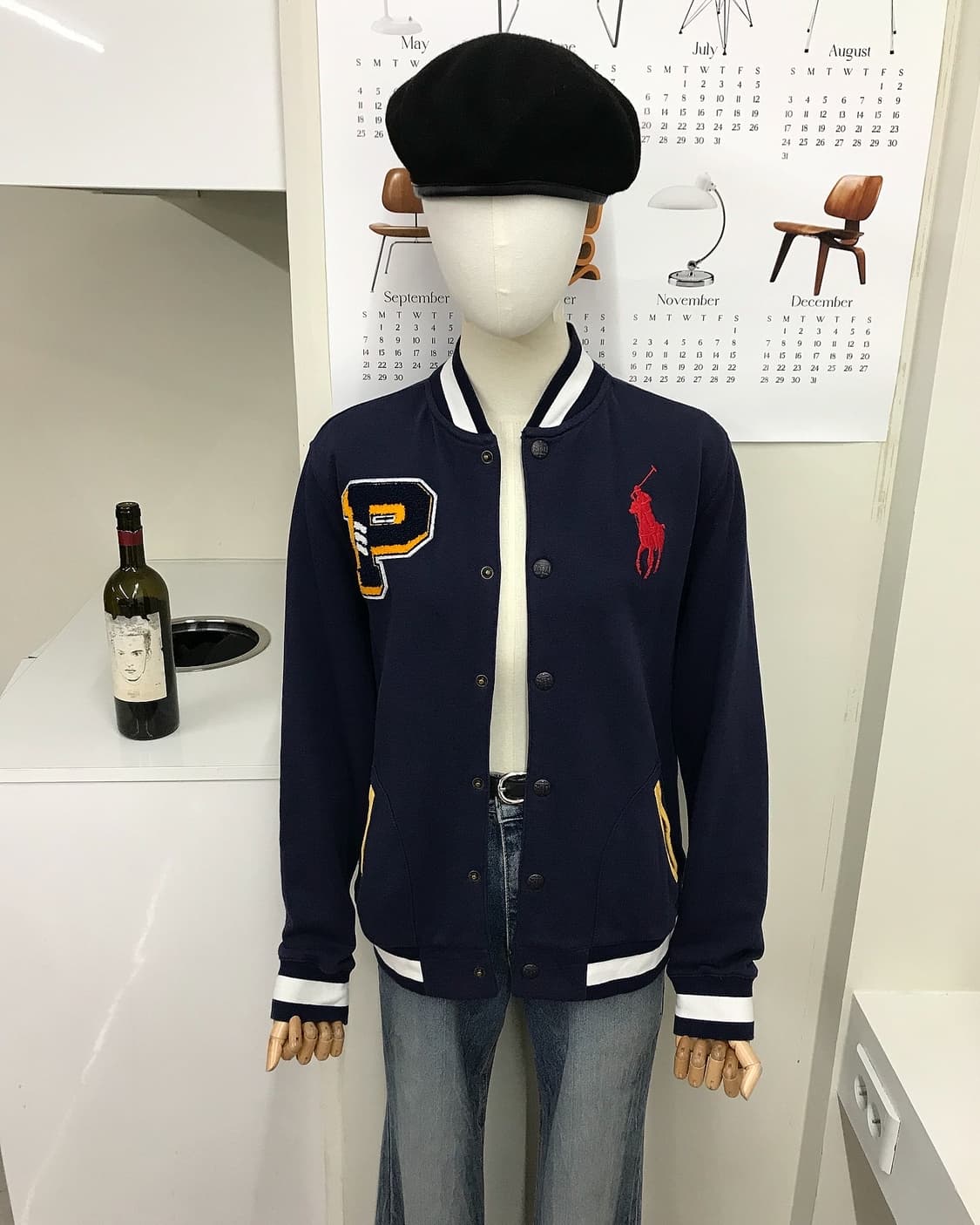 폴로 빅포니 패치 스타디움 자켓 상품이미지7