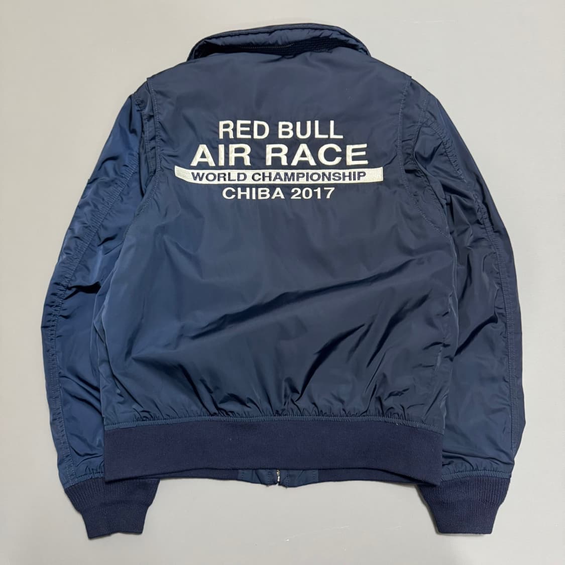 아비렉스 네이비 2017 레드불 레이스쇼 투웨이 칼라넥 플라이트 자켓 상품이미지8