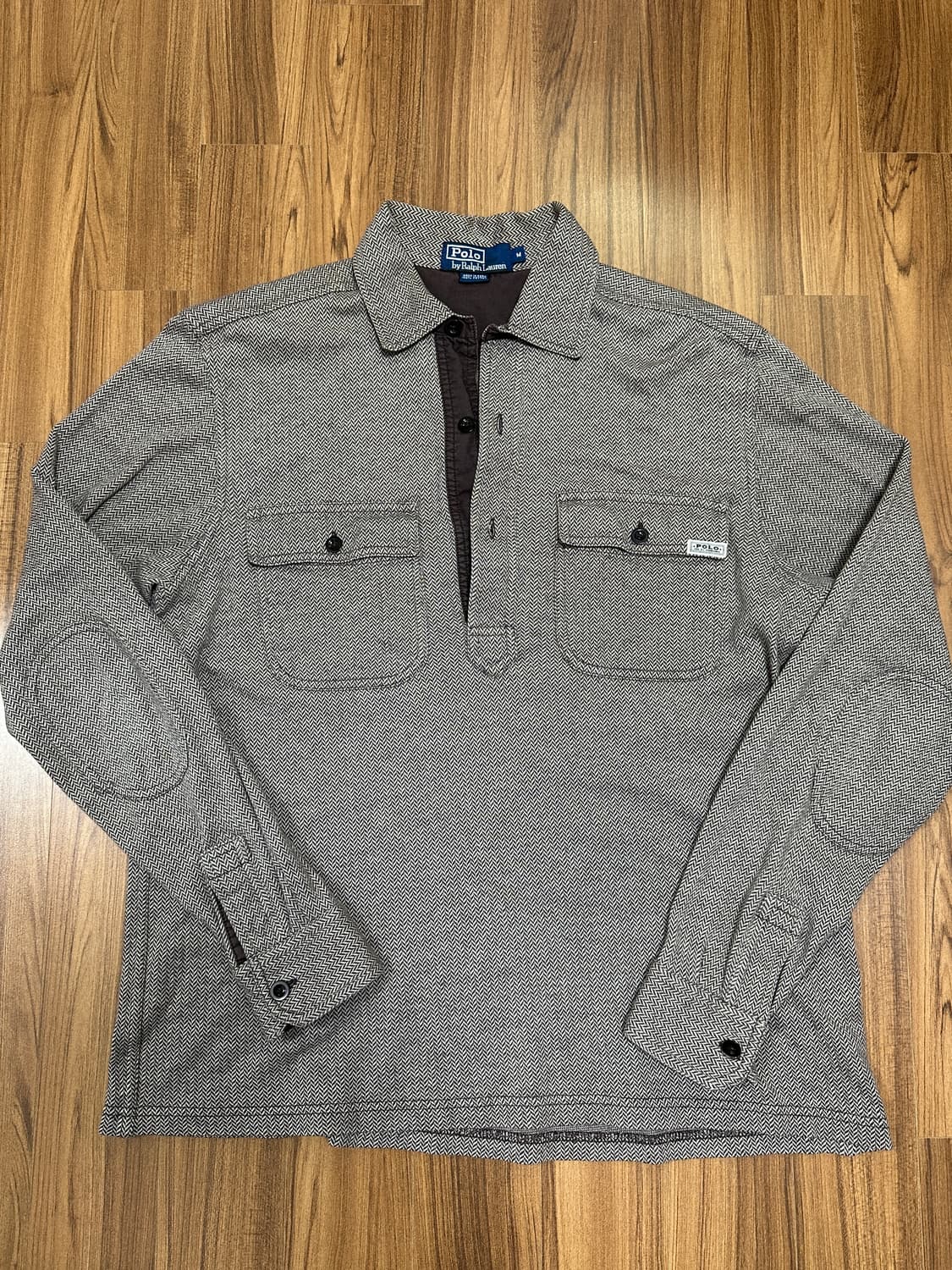 폴로 랄프로렌 헤링본 폴로셔츠 M 상품이미지1