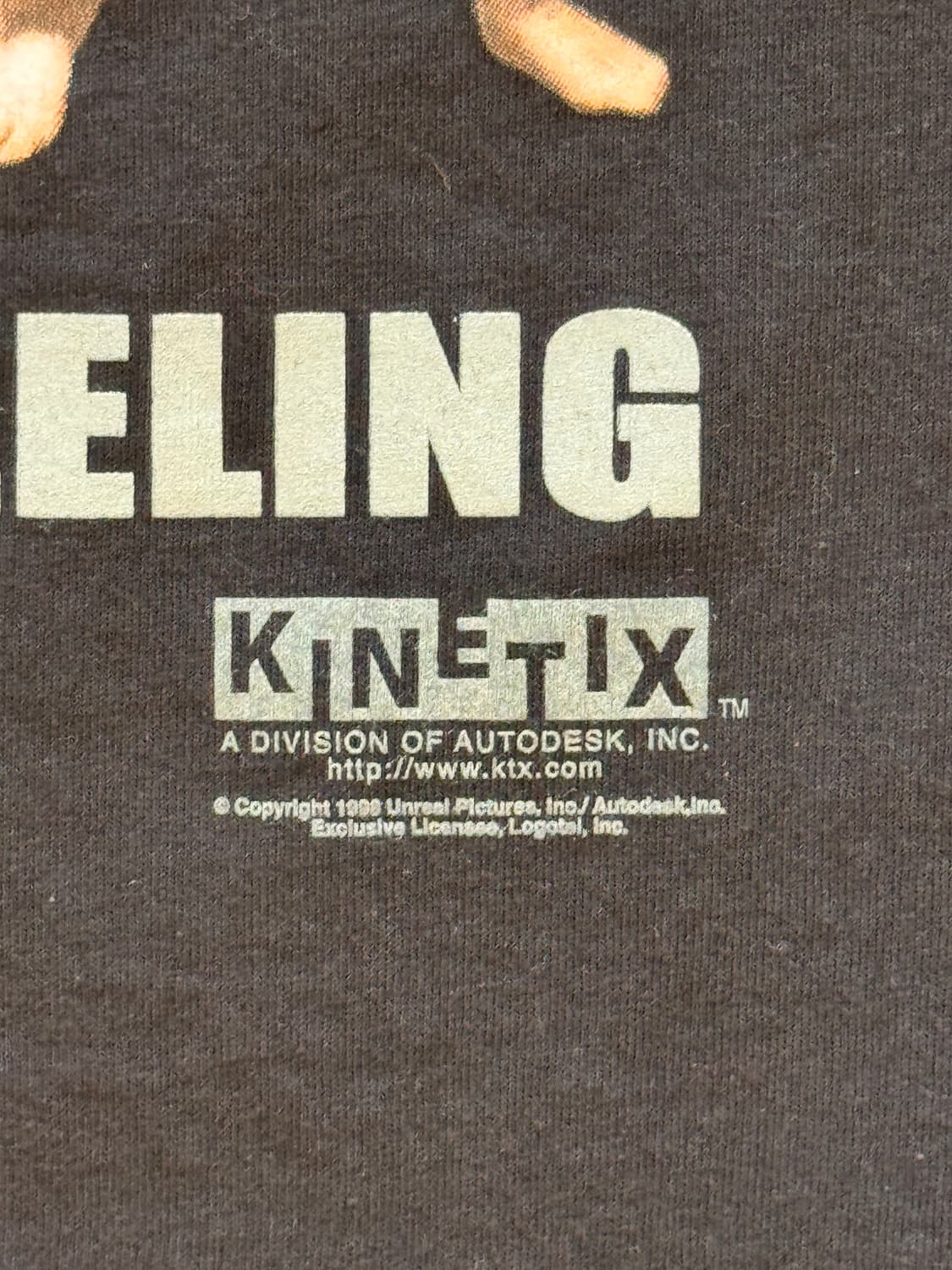 90s KINETIX CGI 반팔 티셔츠(HT72) 상품이미지4