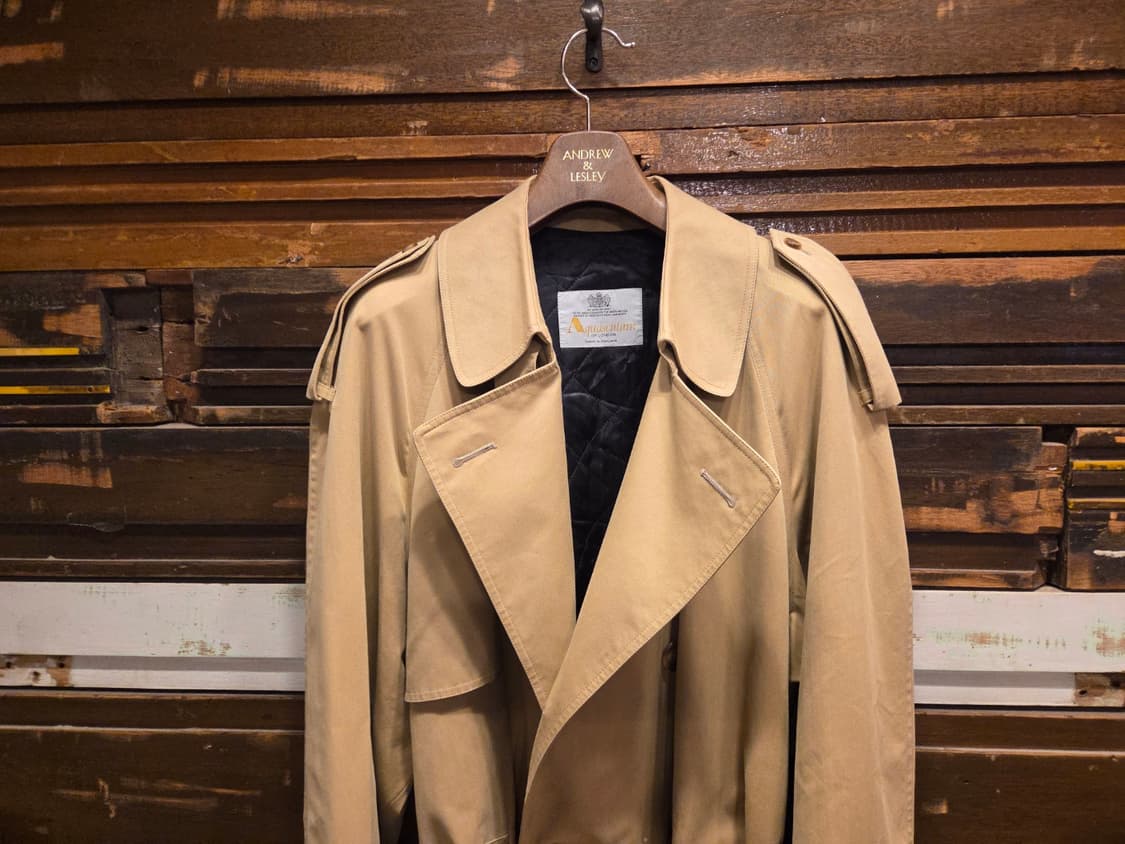 아쿠아스큐텀 트렌치코트 상품이미지7