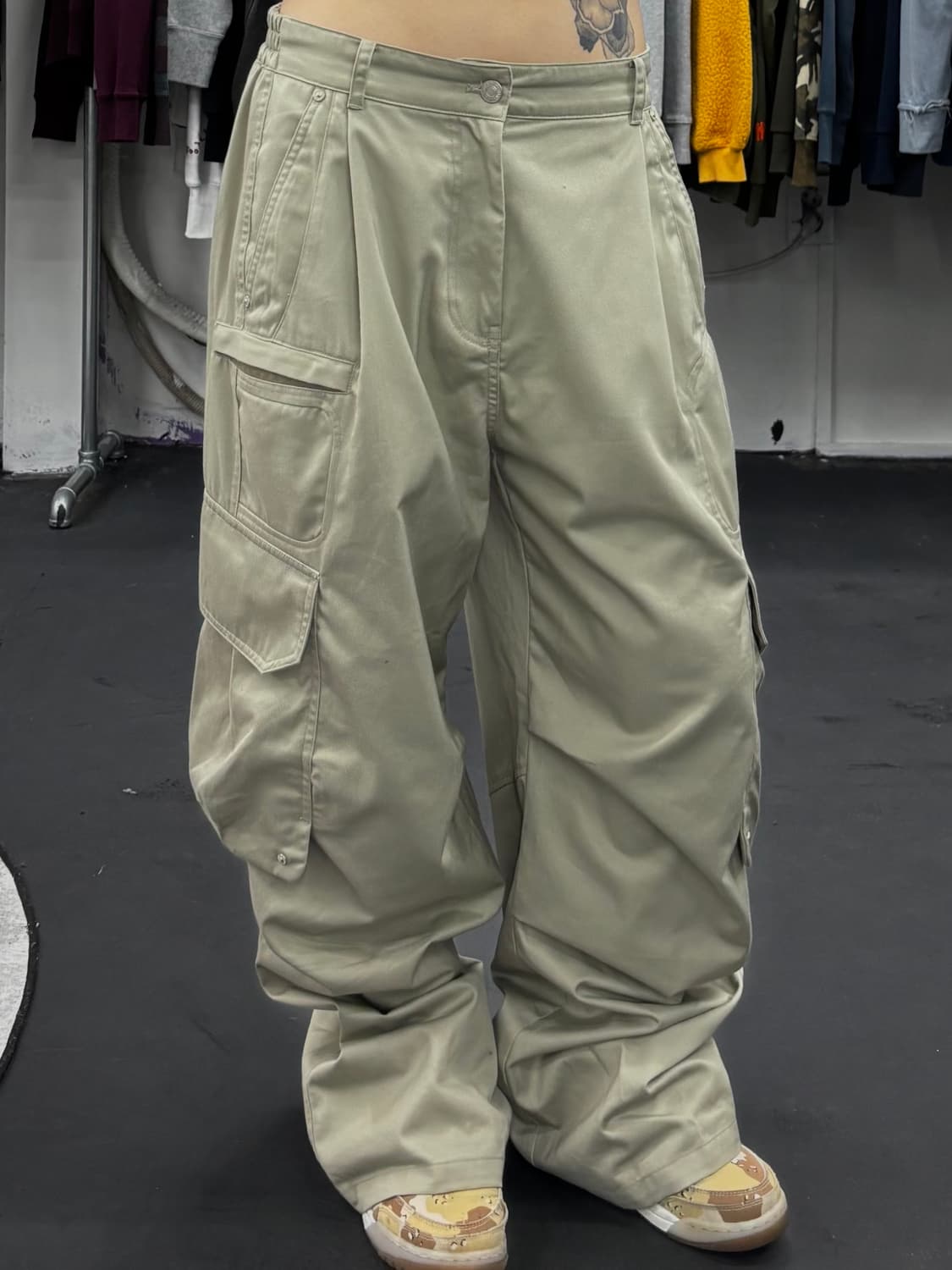 VTG 베이지 카고팬츠 상품이미지2