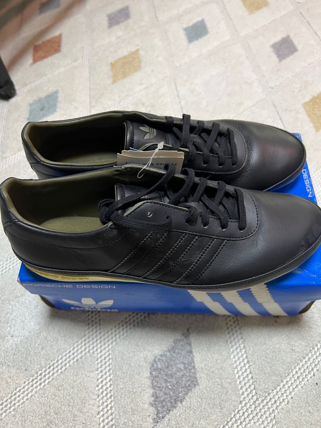 아디다스X포르쉐 디자인 S3 G19659 레이싱슈즈 250 새상품 상품이미지1