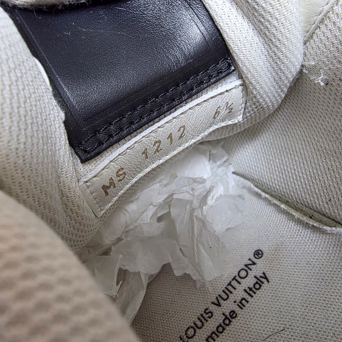 {클로젯}[6.5]루이비통 LV 트레이너 #54 스니커즈 블랙 상품이미지9