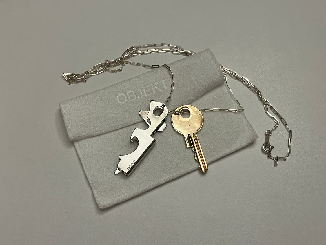 OBJEKT(39etc구매) / KEY TOOL NECKLACE 목걸이 상품이미지1