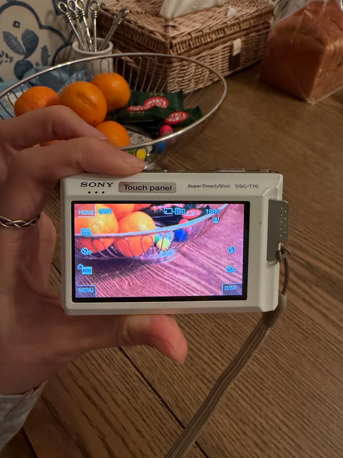 sony cyber-shot 소니 사이버샷 DSC-T70 화이트 디카 상품이미지6