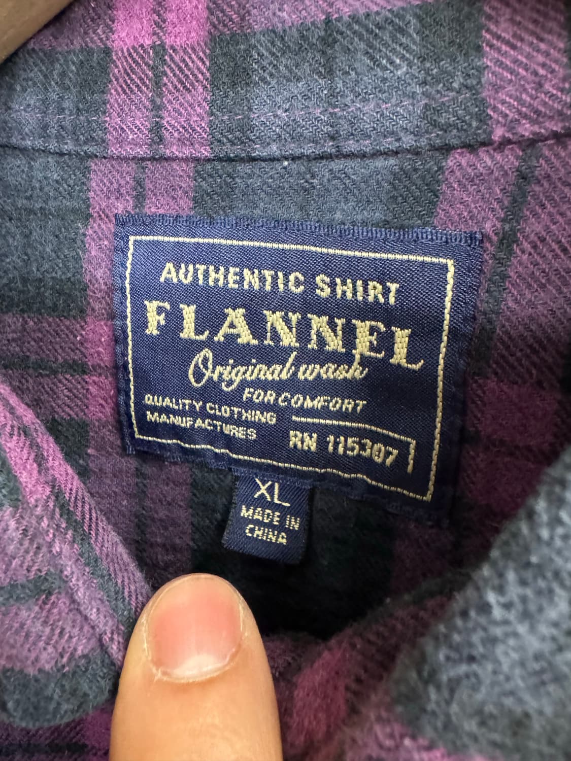 유니클로 플란넬 체크셔츠 상품이미지3