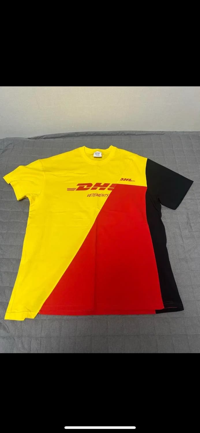 [L] 베트멍 DHL 레이어드 반팔 티셔츠 상품이미지1