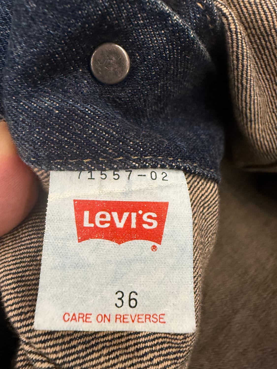 Levis 리바이스 90s 재패니즈 트러커 데님 청자켓 S 추천 상품이미지6