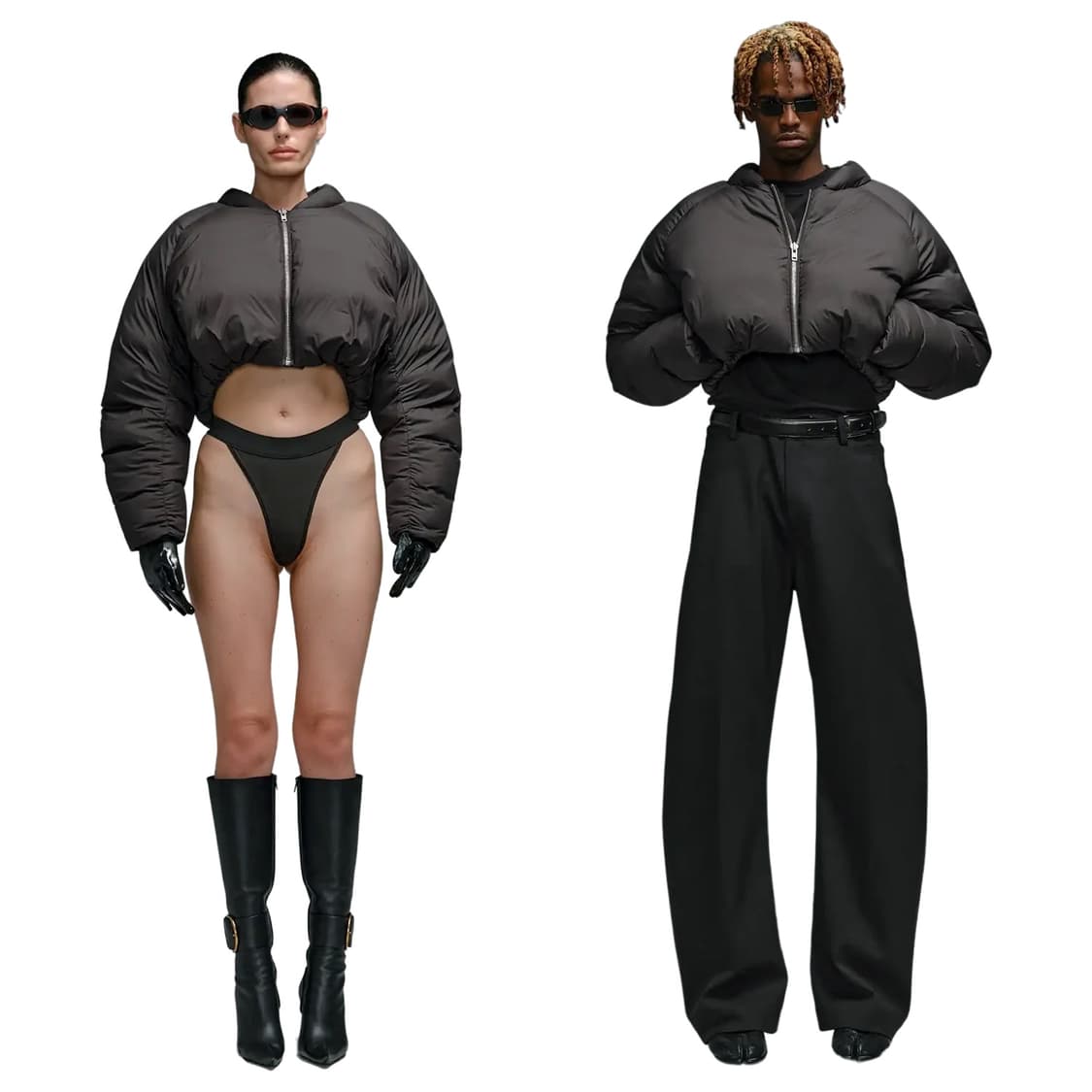 엔타이어 스튜디오 크롭 다운 상품이미지1