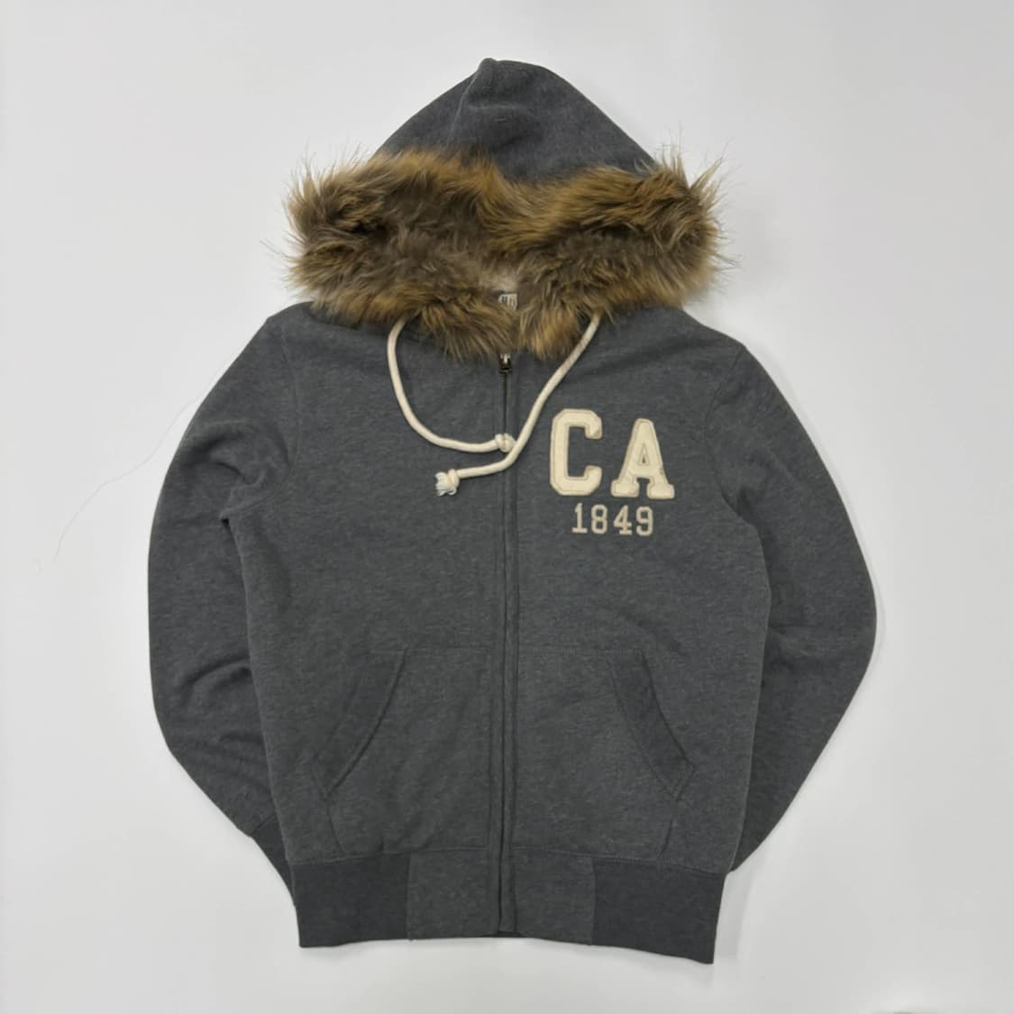 후아유 y2k 대장급 걸즈 후드 퍼 자켓 희귀져지(S) 상품이미지2