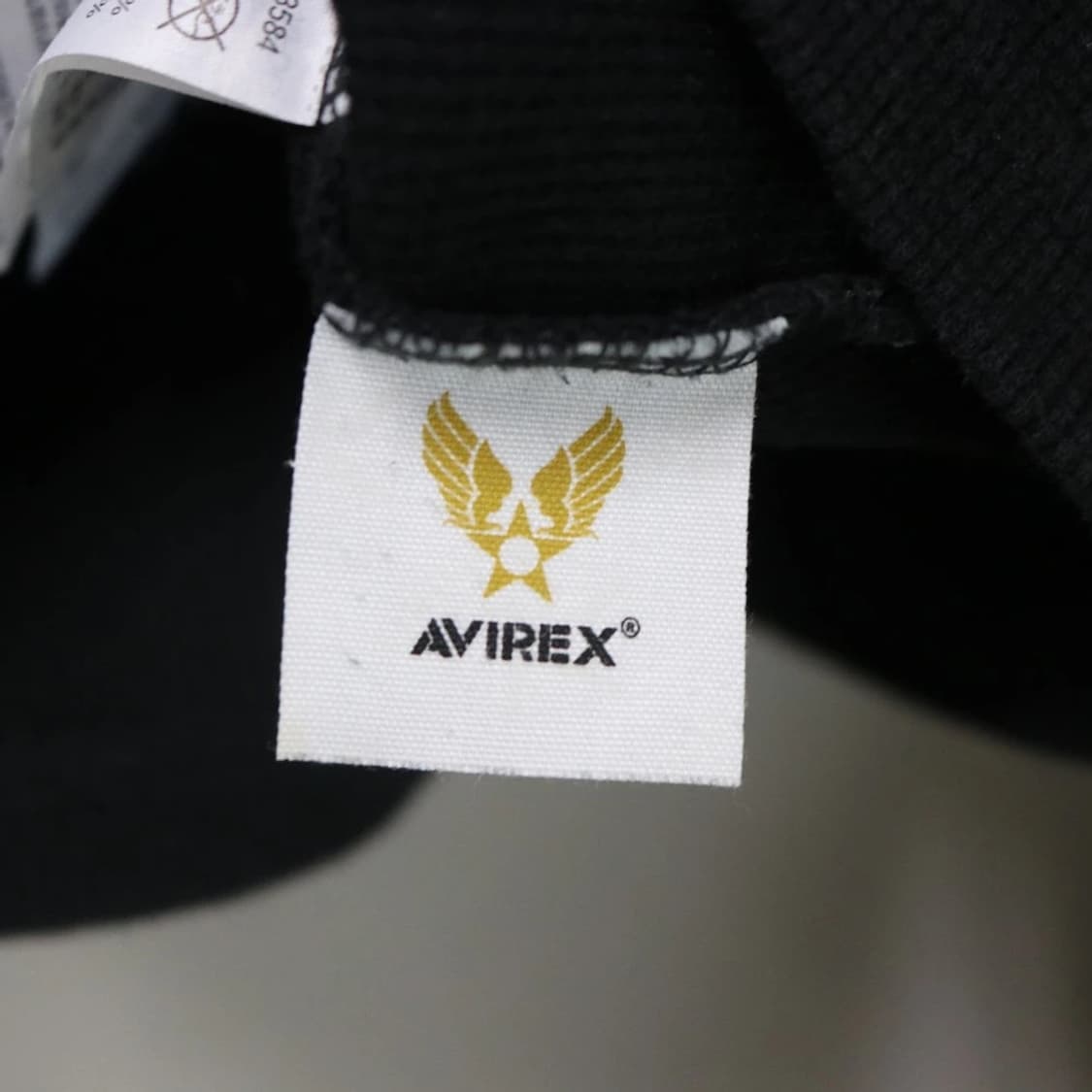 AVIREX BLACK RIBBED SHORT SLEEVE 상품이미지9