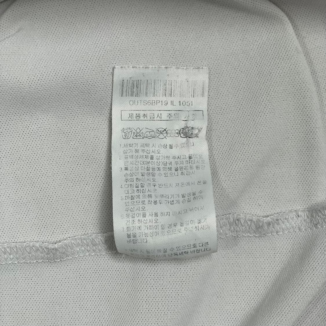 헤지스 골프 남성 105 사이즈 스트라이프 카라티 상품이미지5