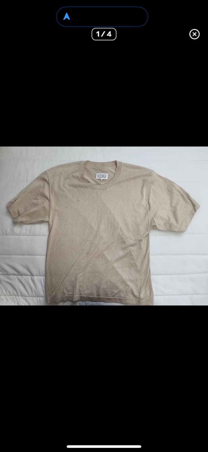 마르지엘라 니트 반팔 xl 상품이미지1