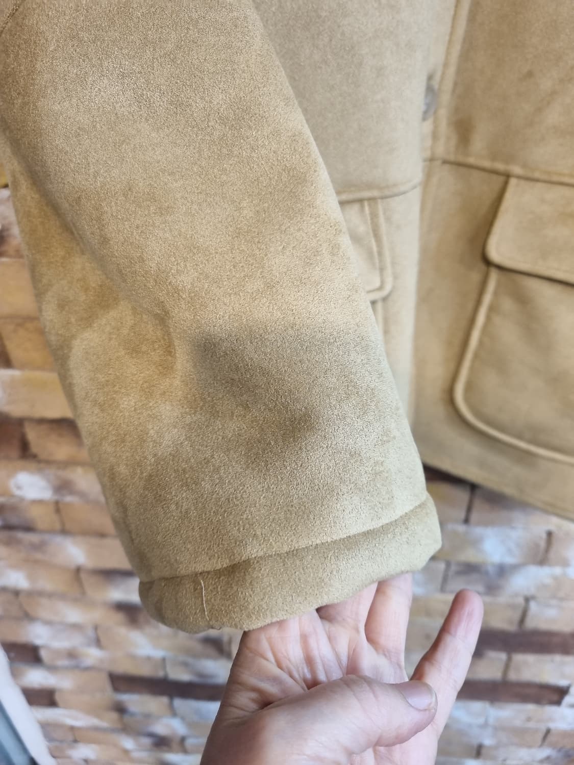 Ep.1 MATILDA  양털 무스탕 베이지 상품이미지4