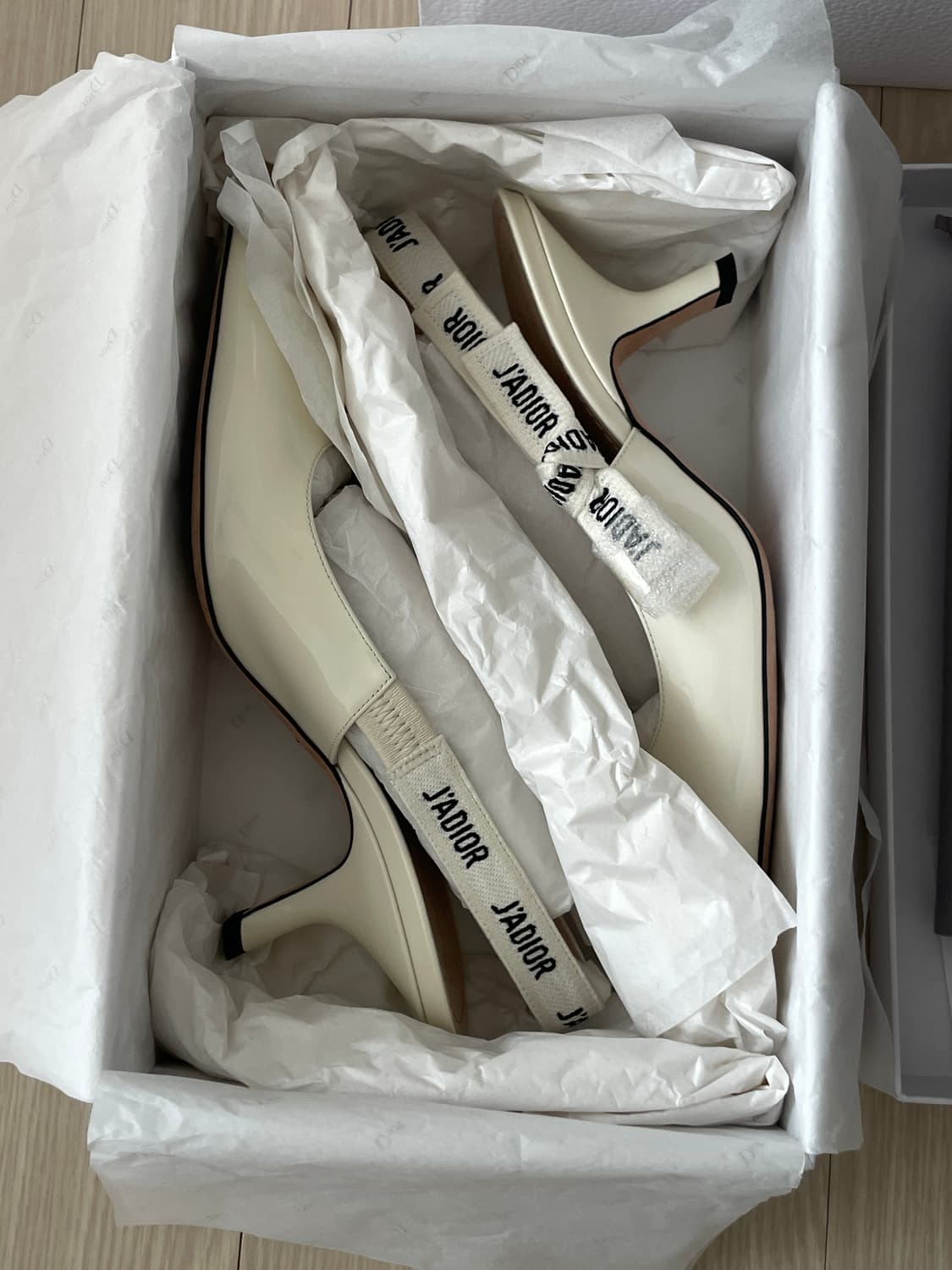 Dior  J'ADIOR 슬링백 펌프스 Off White 38 상품이미지8