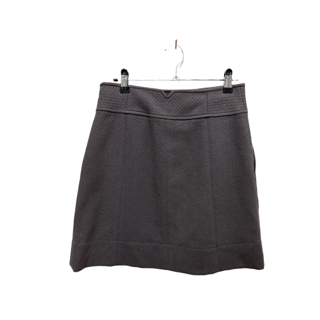 빈티지 실버스터드 퍼플그레이 미니 스커트 상품이미지5