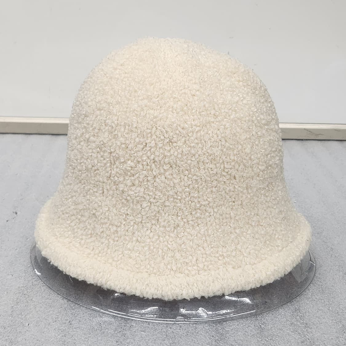 보세 뽀글이 벙거지 아이보리 58cm 상품이미지2