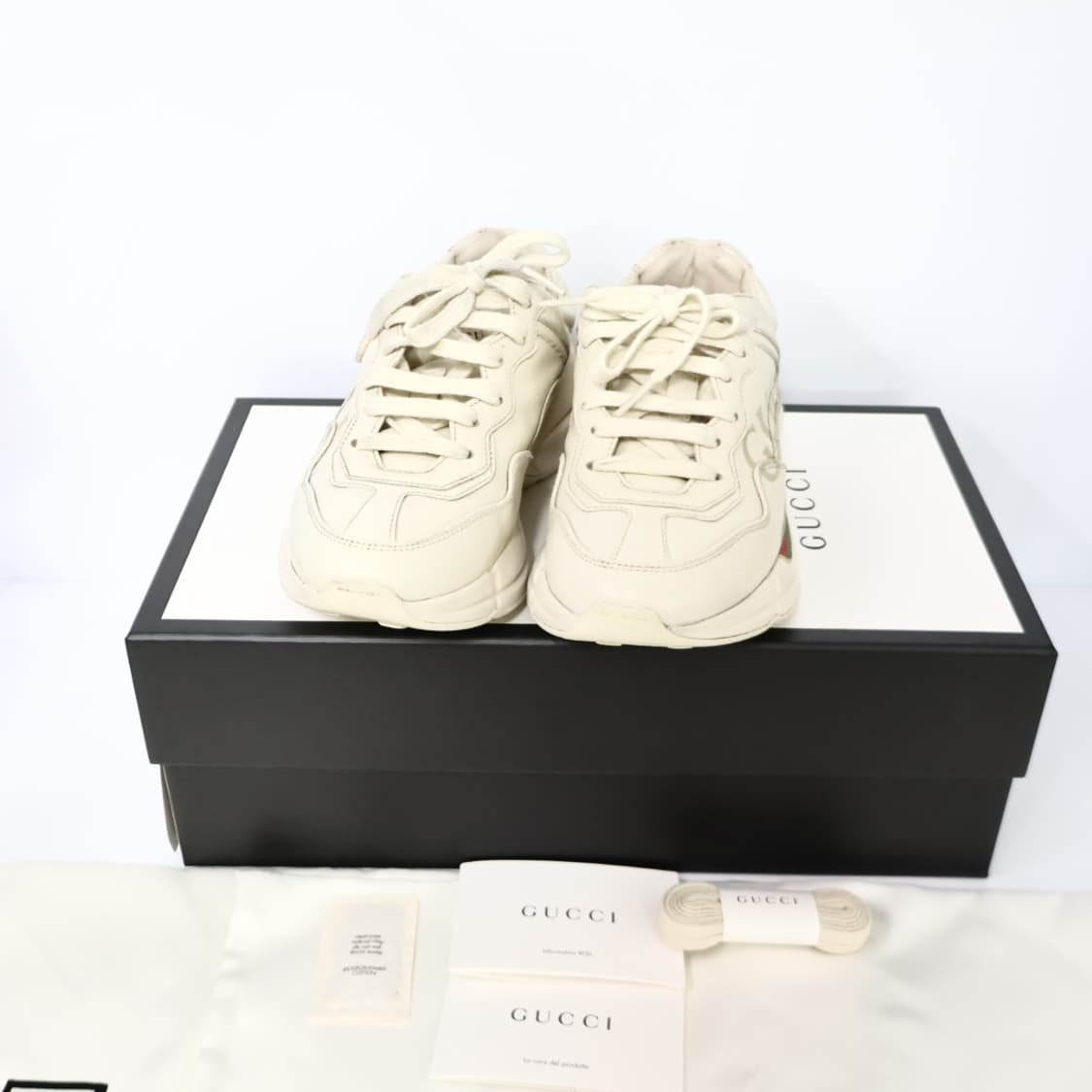 구찌 라이톤 띠로고 여성 스니커즈 35.5/225 상품이미지9