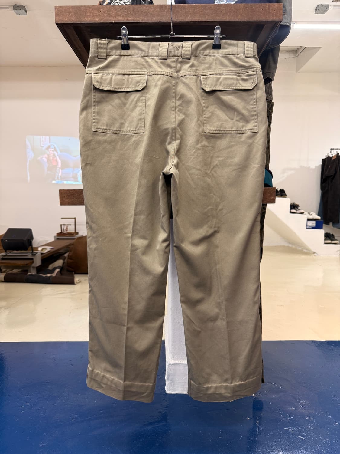 2000s Adidas 아디다스 카키 바지 상품이미지7