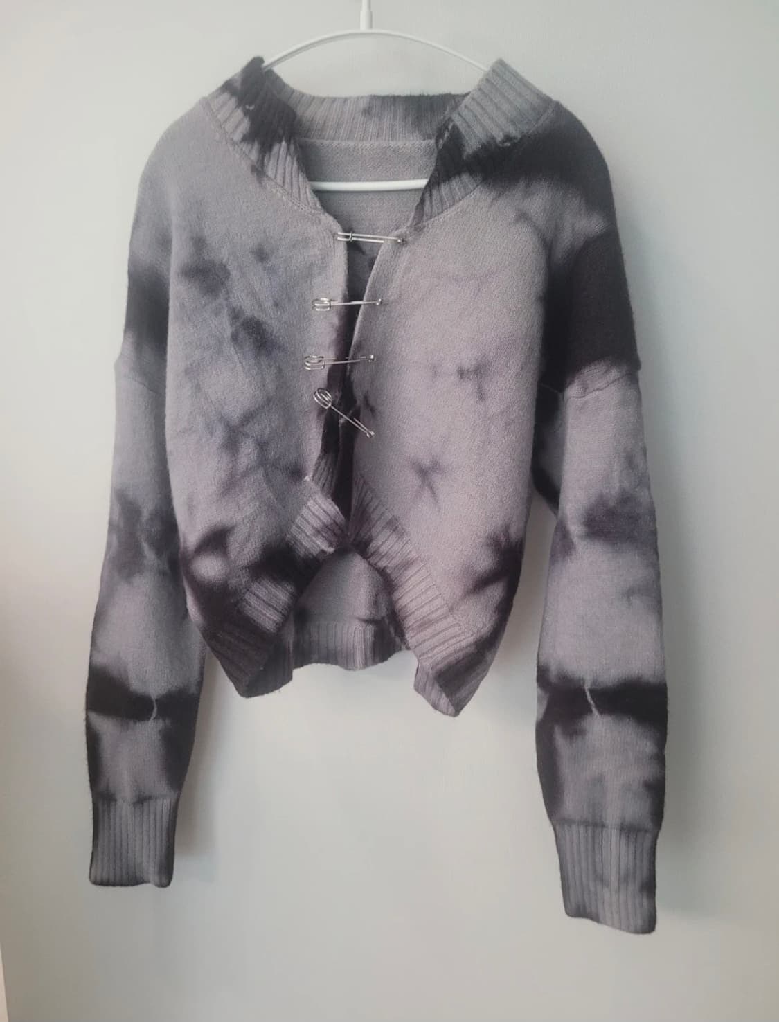 새상품 타이다이 크롭 니트 상품이미지5