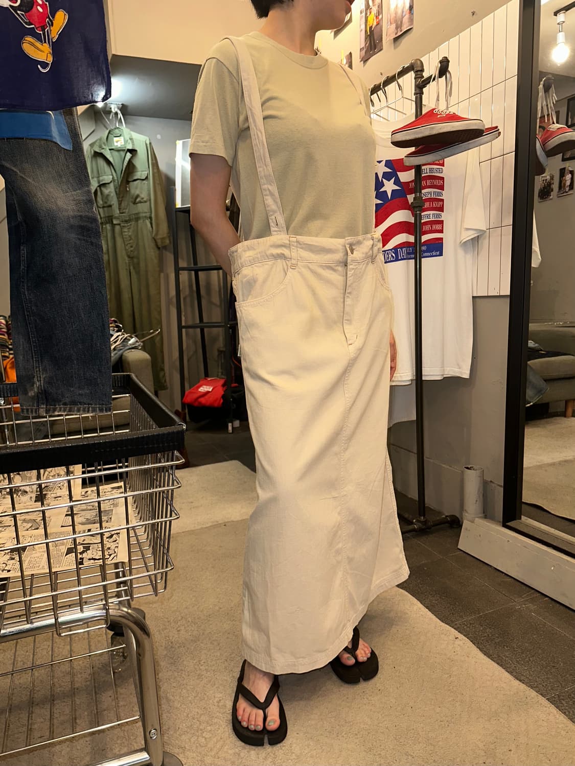 90’s Issey Miyake Hai sporting skirts 상품이미지1