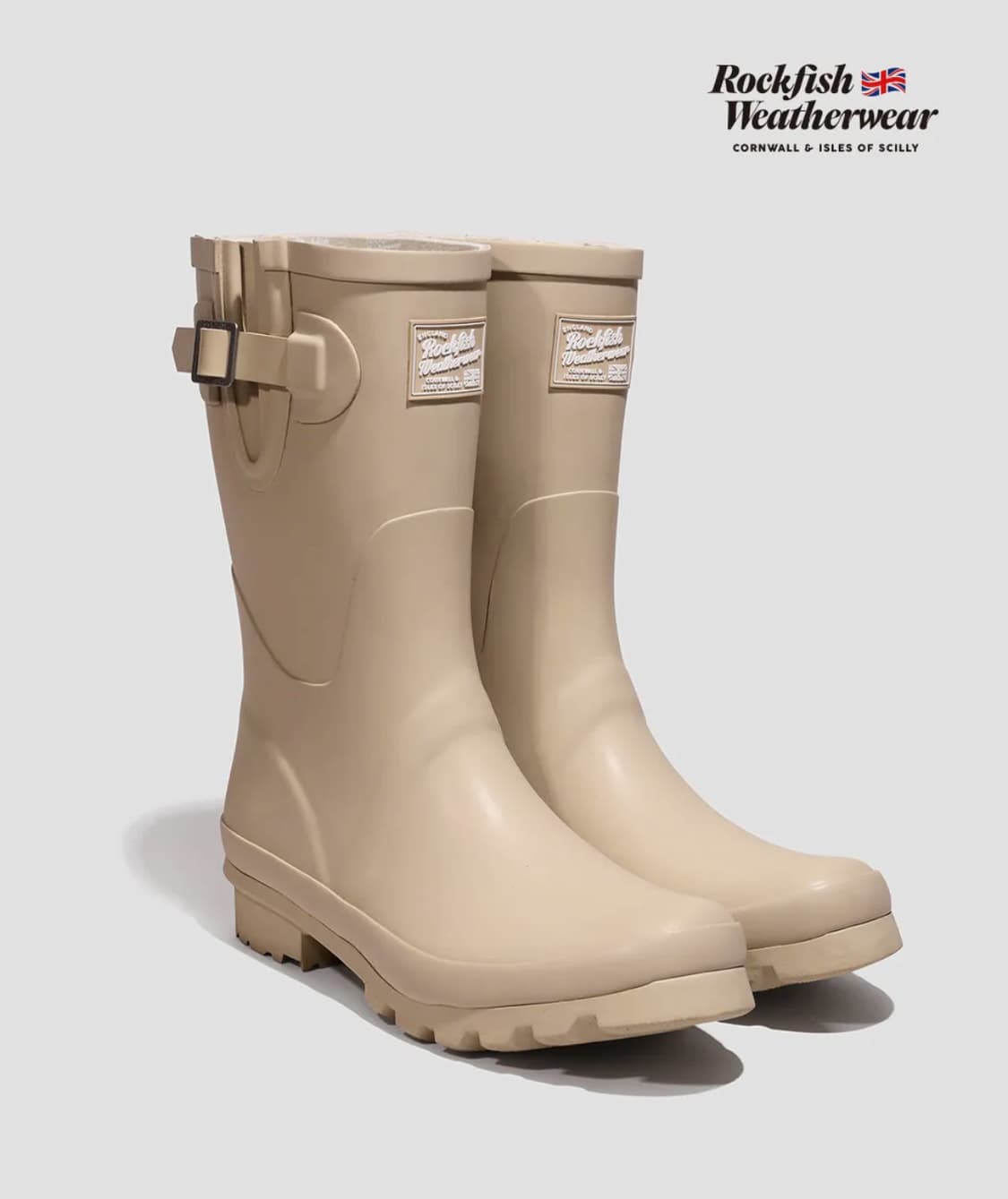 락피쉬웨더웨어 오리지널 매트 레인부츠 베이지 상품이미지1