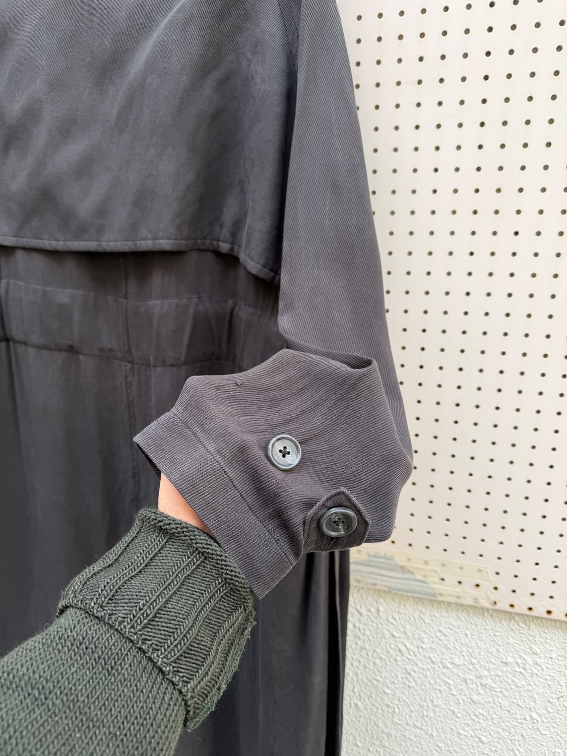 RAINMAKER KYOTO WOOL CUPRO TRENCH COAT 상품이미지9