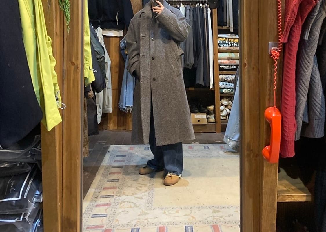 로운 (lownn) 벨티드 맥 오버 코트 상품이미지2