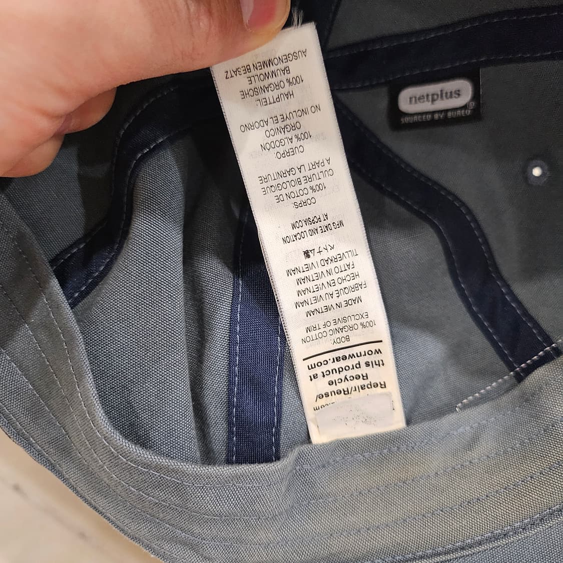 정품 파타고니아 그레이 볼캡 상품이미지9