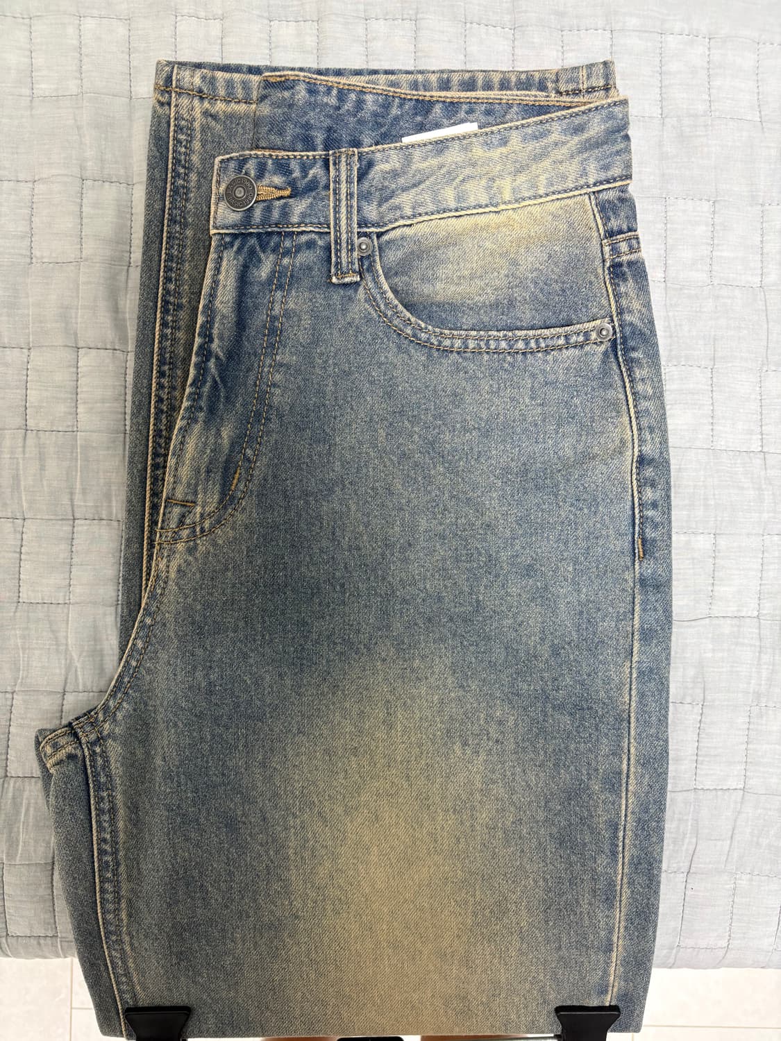 스파오 워싱데님 팬츠 상품이미지1