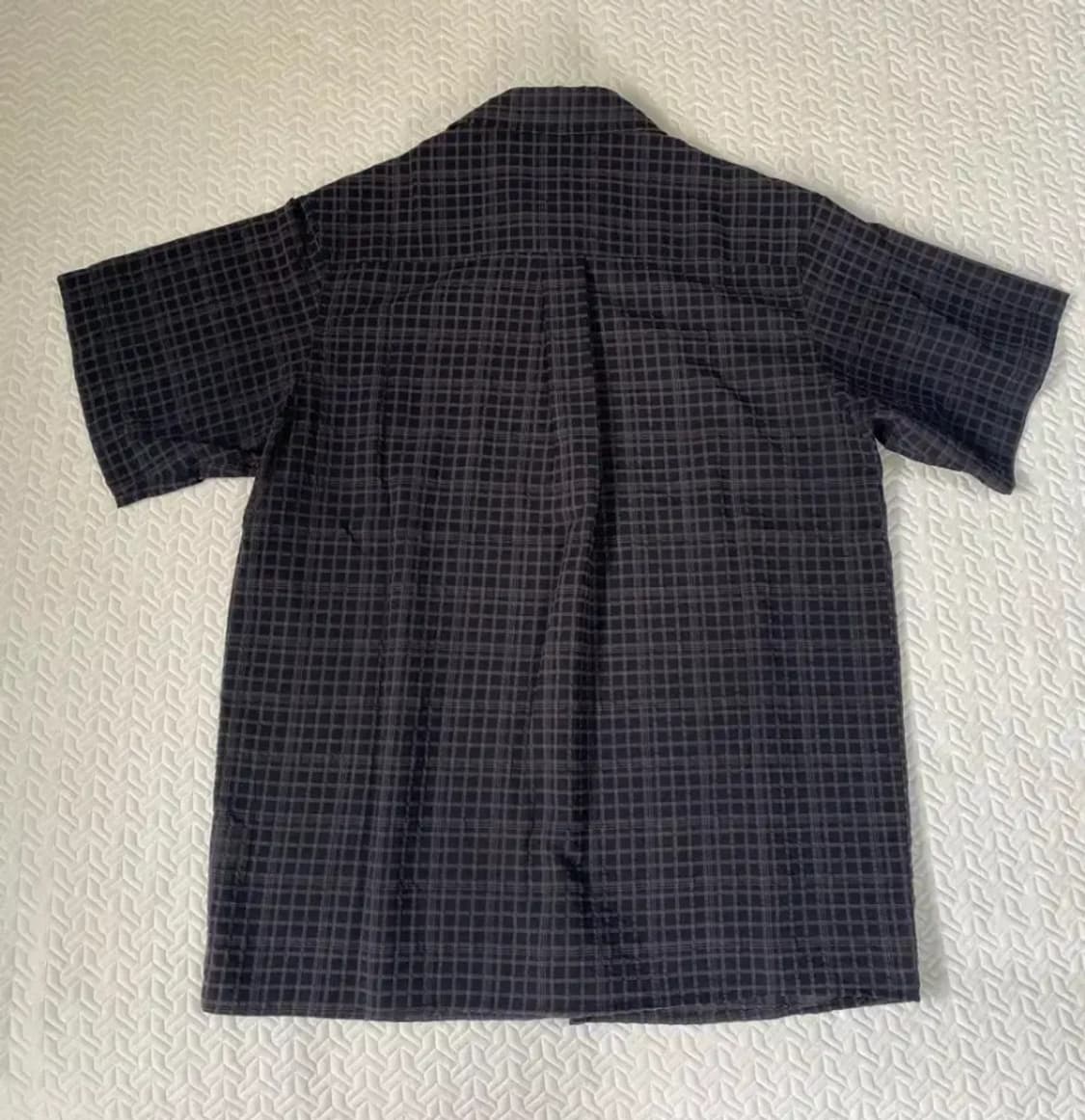 애습 너드 플리셰 체크 셔츠 m 상품이미지3