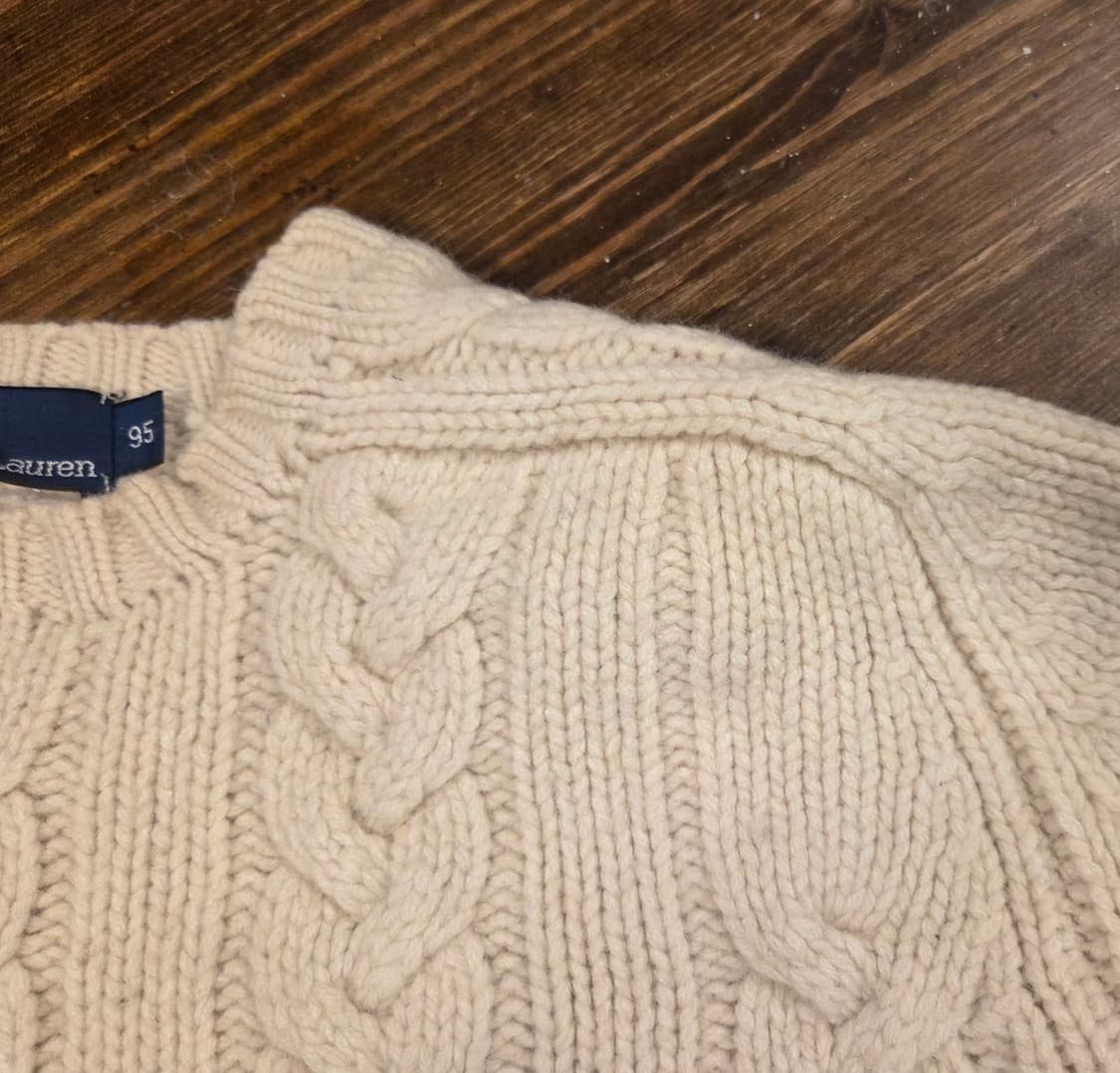 00'S 랄프로렌 케이블니트 상품이미지4