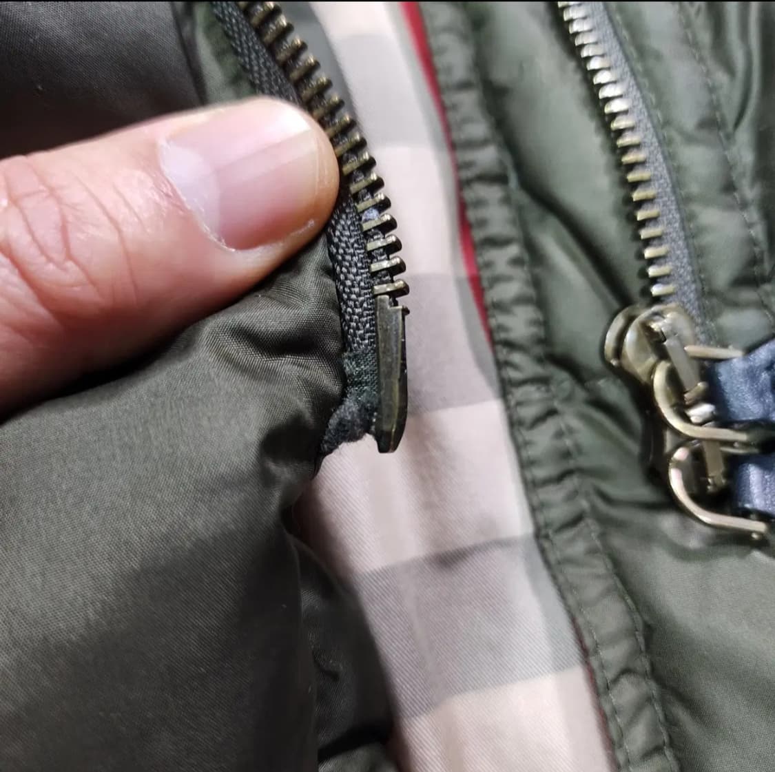 버버리 다운 패딩 자켓 S 상품이미지9