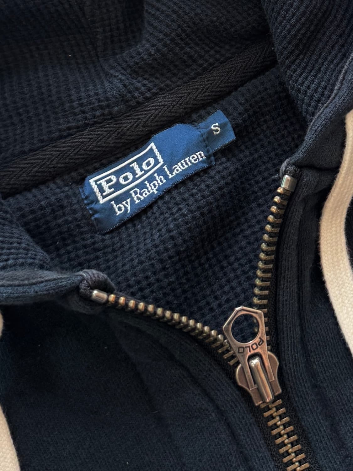 폴로 블랙 써멀 투웨이 후드집업 상품이미지5