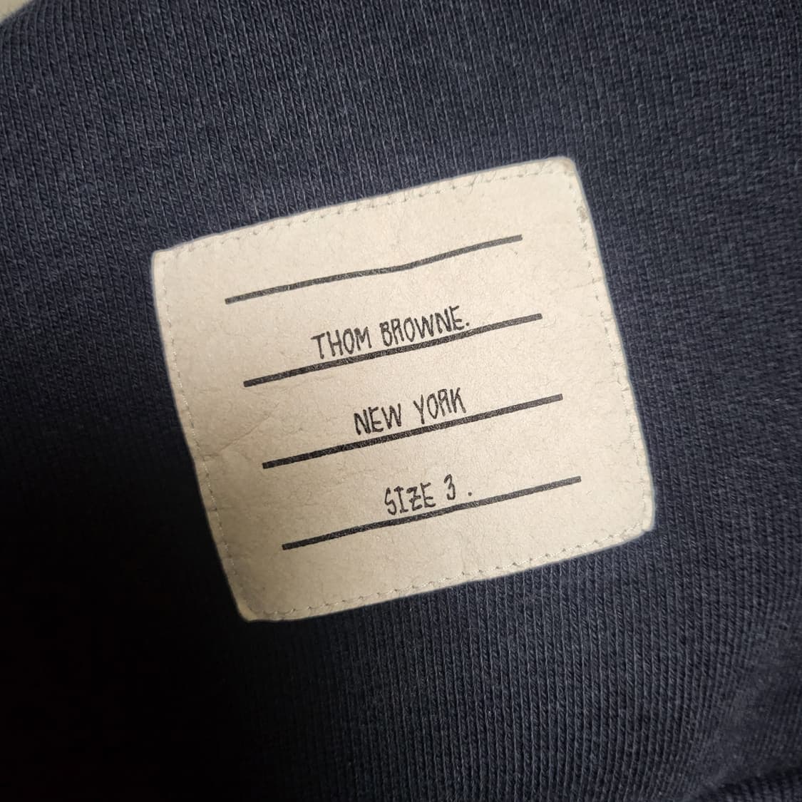 [정품] 3 / 톰브라운 백삼선 맨투맨  상품이미지3