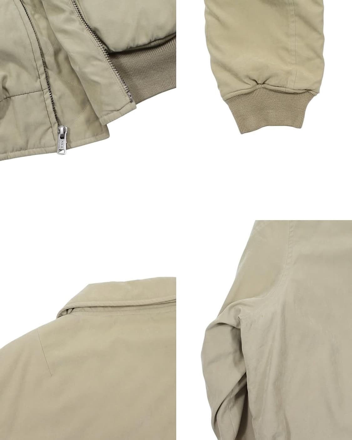 1990s 폴로랄프로렌 봄버 자켓 블랙와치 퀼팅 안감 빈티지 상품이미지8