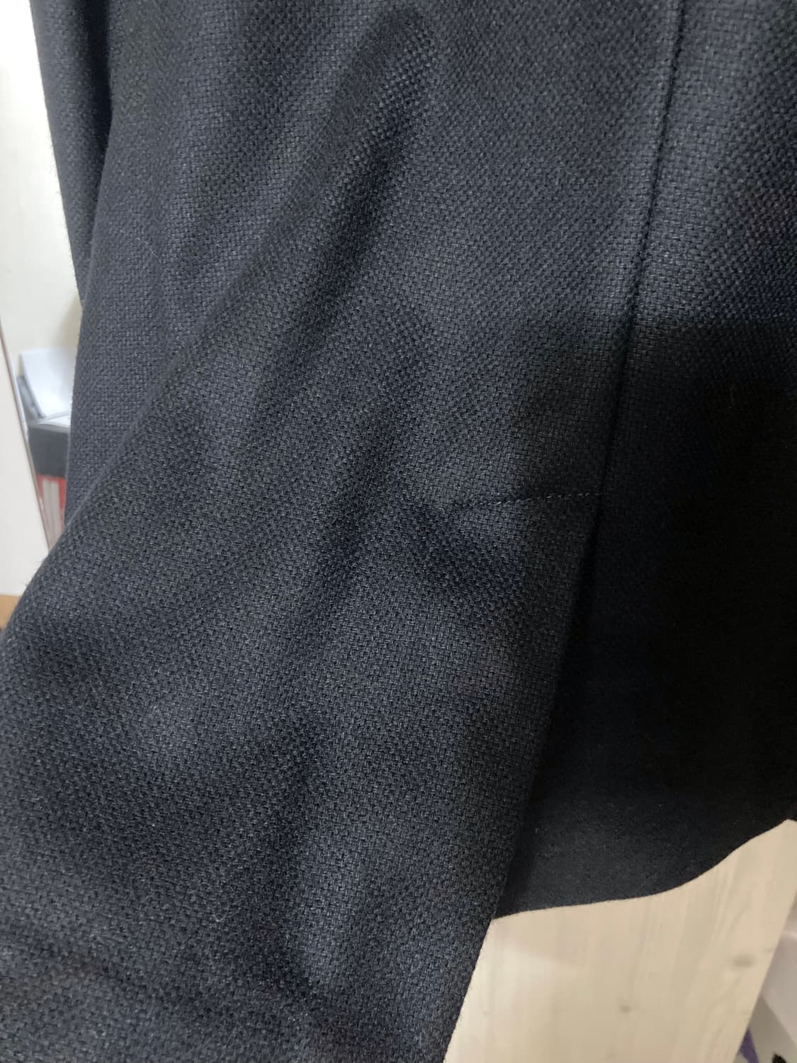 아워레가시 캔버스 블랙 울자켓 상품이미지6