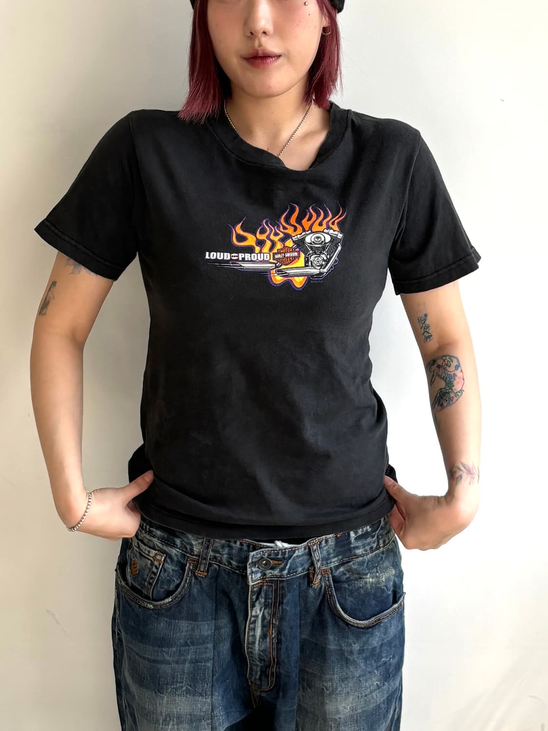 90’s Harley-Davidson 반팔 티셔츠 상품이미지2