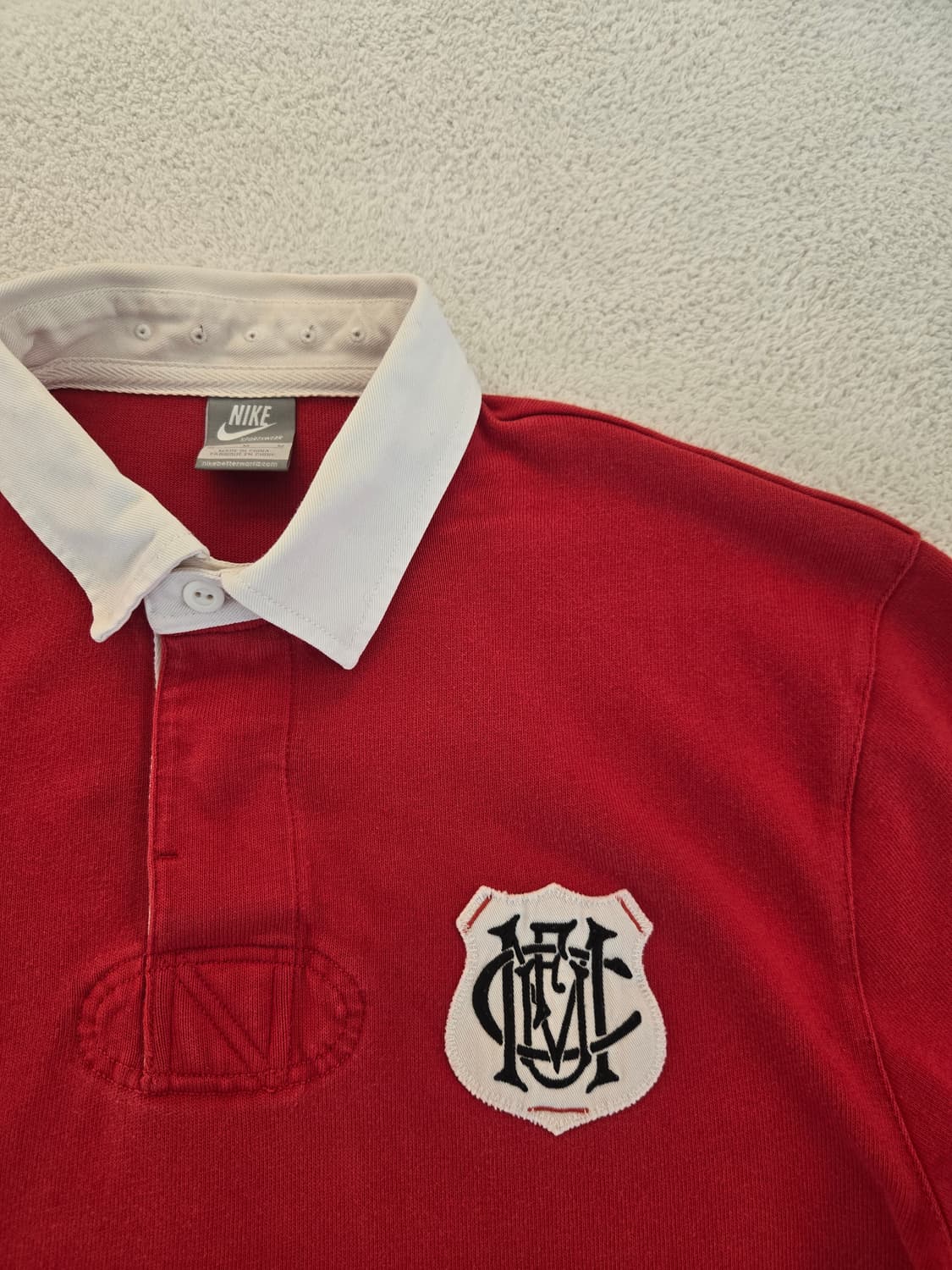 Nike Manchester United 럭비 폴로티 상품이미지4