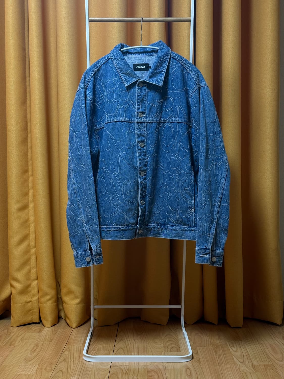 [L] 팔라스 SPLAT 데님 자켓 스톤 워시 - 24SS 상품이미지1