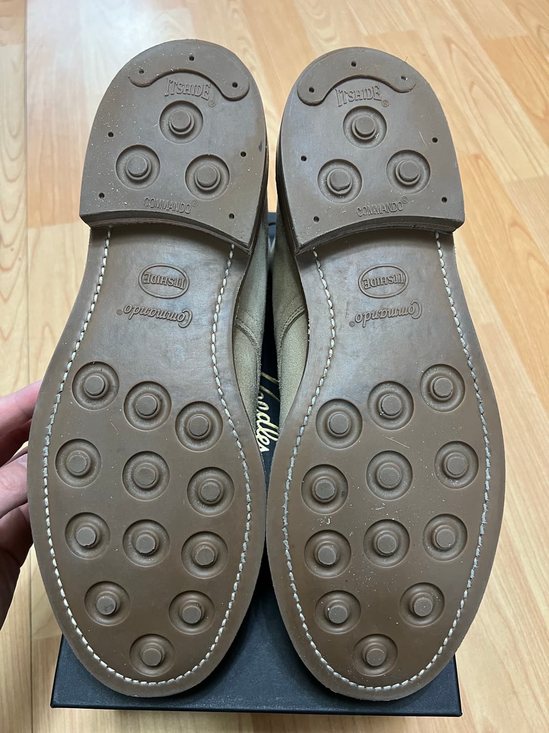 바이버그 더비 부츠 카프스웨이드 8사이즈 알든 상품이미지7