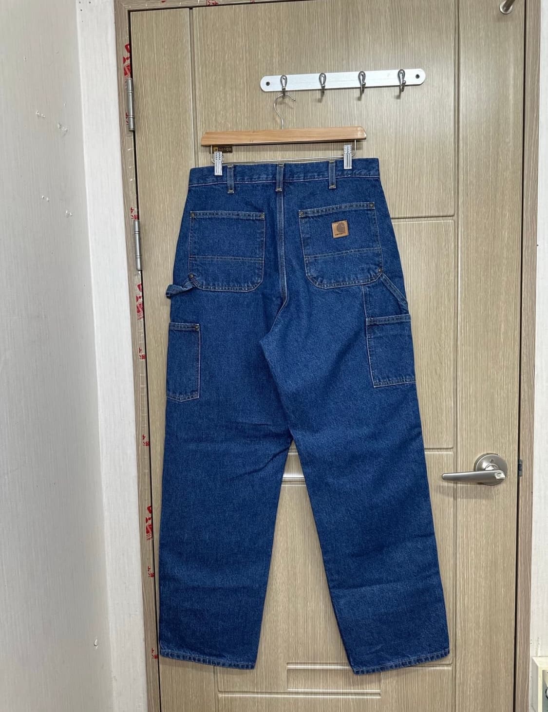 칼하트 B73-DST 더블니 데님 팬츠 33x30 상품이미지2