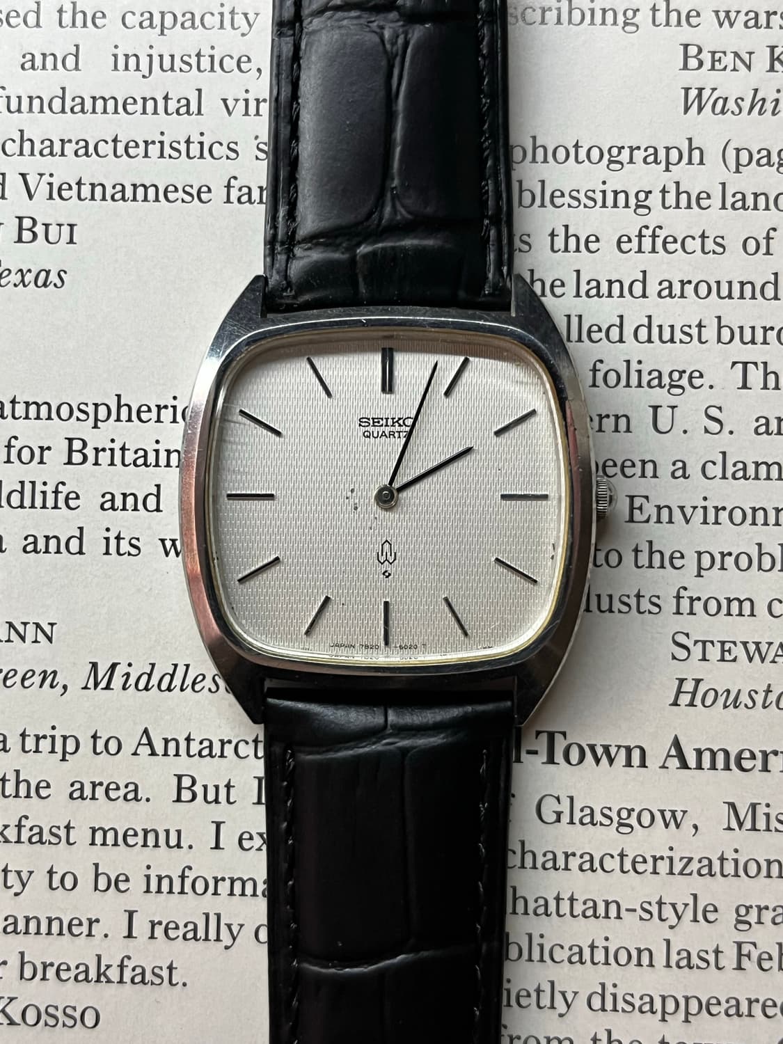 Seiko Chariot Vintage Quartz Watch 상품이미지1